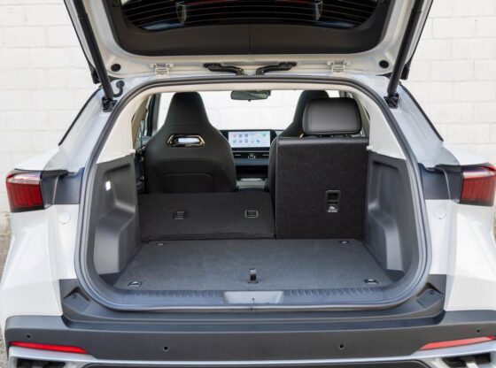 Trunk of the new Omoda 5 SHS.